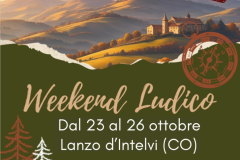 Weekend Ludico 23-26 ottobre 2025