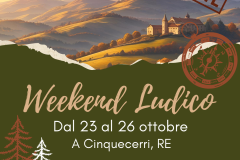 Weekend Ludico 23-26 ottobre 2025